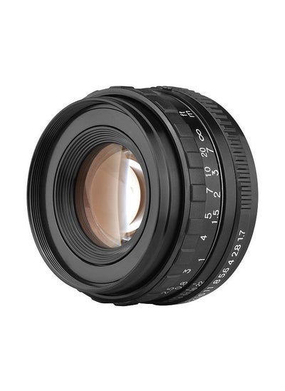 اشتري 50mm F1.7 Large Aperture Camera Lens Manual Focus Prime Lens PK Mount Replacement for Pentax K1/ K-1 Mark II Full Frame Cameras في الامارات