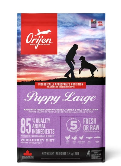 اشتري Orijen Puppy Large Dry Dog Food 11.4kg في الامارات