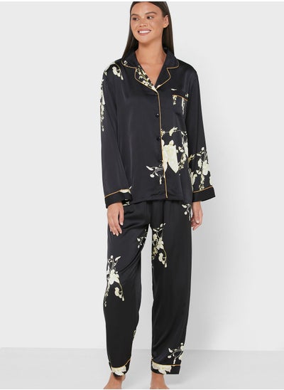 Buy Floral Print Pyjama Set in UAE