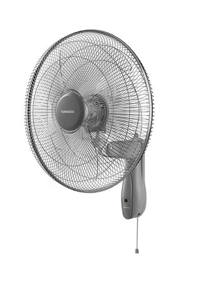 Buy TORNADO Wall Fan 16 Inch 4 Blades Grey TWF-16G in Egypt