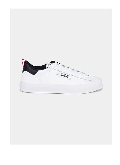 Buy MIMA Black & White  leather sneakers in Saudi Arabia