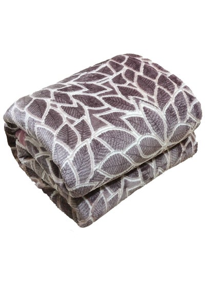 Buy Flannel Blanket Micro Fiber Throw Blanket, for All Season Fluffy Blanket Warm and Light Weight for Bed Throws & Sofa,Comfortable and Soft Flannel Fleece Blanket in UAE