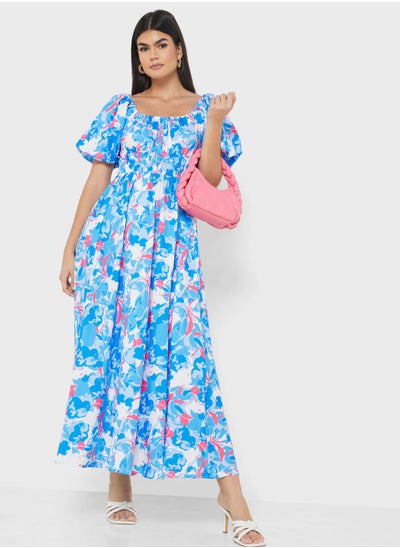 Buy Floral Print Dress in UAE