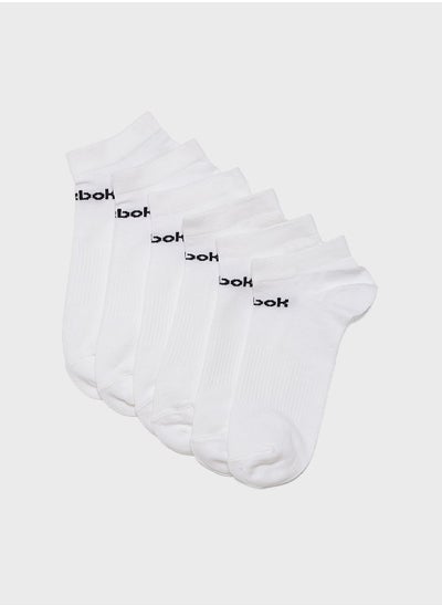 Buy 6 Pack Active Core Sports Training Unisex No Show Socks in UAE