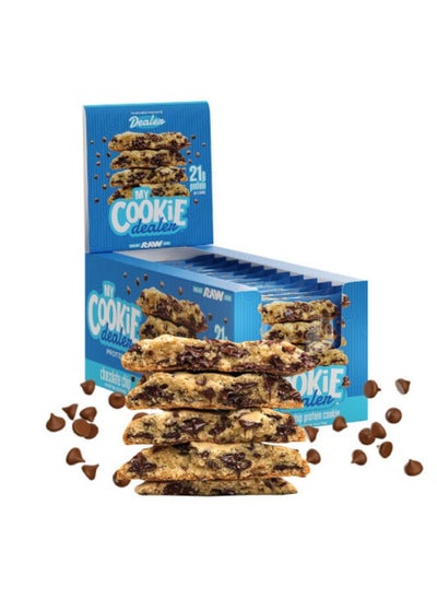 Buy My Cookie Dealer - Soft Baked Protein Cookies, 18g Protein per Cookie, Made with RAW™ Protein, Individually Wrapped, Pack of 12 x 113g Cookies in UAE