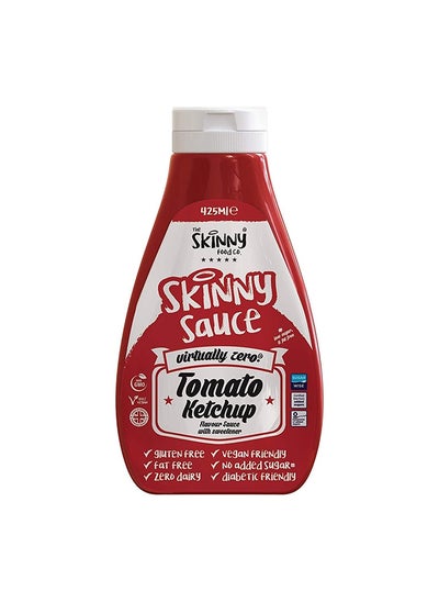 اشتري Tomato Ketchup – Virtually Zero Calorie Sugar Free Sauce Notguilty – 425Ml Bottle في الامارات