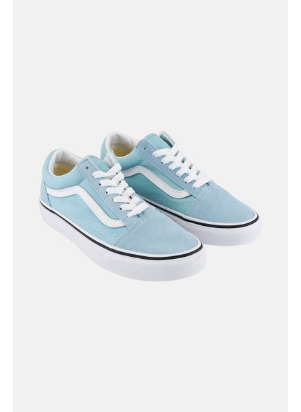 Buy Women Old Skool Lace Up Shoes, Light Blue in UAE