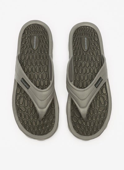 Buy Textured Slip On Thong Slippers in UAE