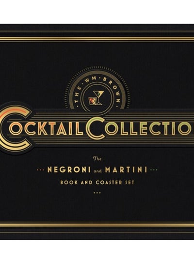Buy The Wm Brown Cocktail Collection: The Negroni and The Martini : Book and Coaster Set in UAE