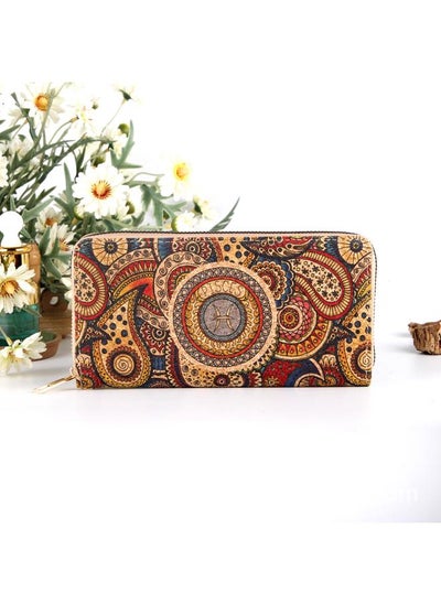 Buy Classic Retro Niche Cashew Flower Twelve Constellation Element Coin Purse Digital Printing Storage Bag in Saudi Arabia