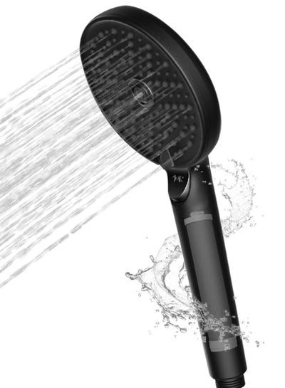 Buy High Pressure Handheld Shower Head, 3 Modes, Water Saving, Filter Sold Separately in UAE