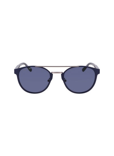 Buy FULL RIM METAL OVAL LACOSTE SUNS L263S  5322 (424) MATTE BLUE in UAE