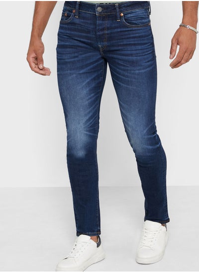 Buy Dark Wash Skinny Fit Jeans in Saudi Arabia