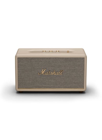 Buy Stanmore III 50W Premium Home Wireless Speaker with Bluetooth 5.2 and Multiple Inputs - Enjoy signature Marshall sound | Cream in UAE