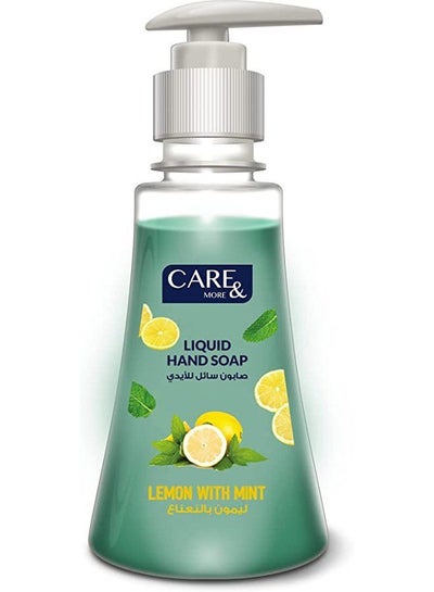 اشتري Care & More Liquid Hand Soap - Lemon And Mint - 350 Ml في مصر