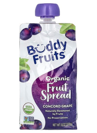 Buy Organic Fruit Spread Concord Grape 13 oz (370 g) in UAE