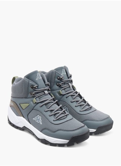 Buy Mens Logo Detail Sports Shoes with Lace-Up Closure in Saudi Arabia