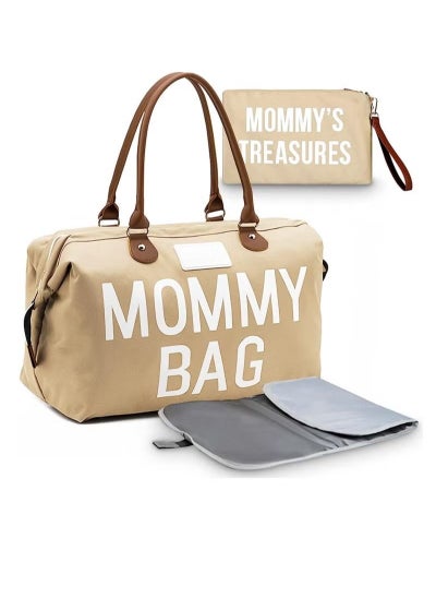 Buy Maternity Labor and Delivery Bag - Mommy Diaper Tote Bag with Organizing Pouches and Straps, Stylish and Multifunctional in UAE