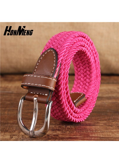 اشتري 2.5cm Elastic Canvas Belt UnisexC10 C10 في السعودية