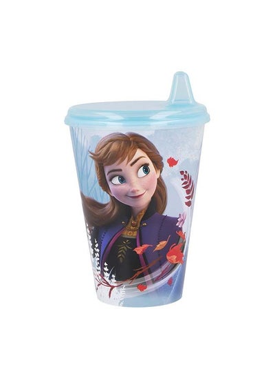 Buy Easy Sipper Tumbler Frozen Ii Blue Forest 430ml in UAE