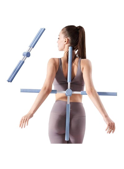 Buy Yoga Sticks Training for Posture Corrector Humpback Correction Stick Yoga Open Back Men Women Posture Trainer Corrector in UAE