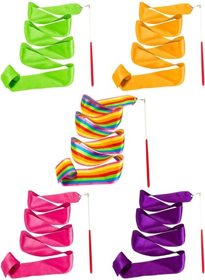 اشتري Dance Toys And Props Finely Decorated Ribbons Ribbons  Artistic Gymnastics Bands في السعودية