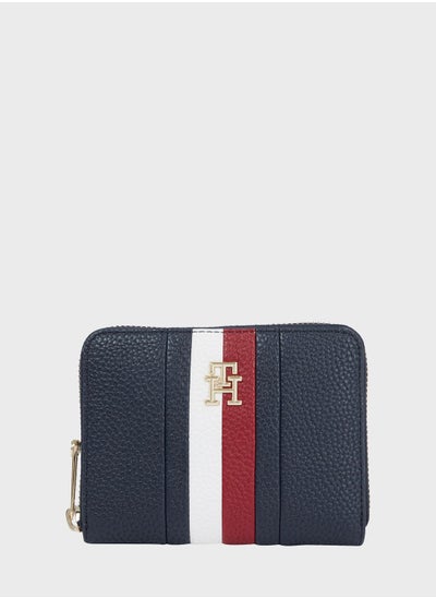 اشتري Emblem Zip Around Medium Clutch في السعودية