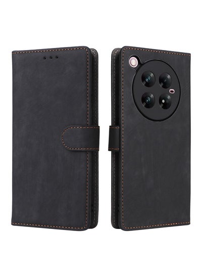 اشتري Leather Protective Phone Case Cover for Infinix Zero 40 5G Black في السعودية