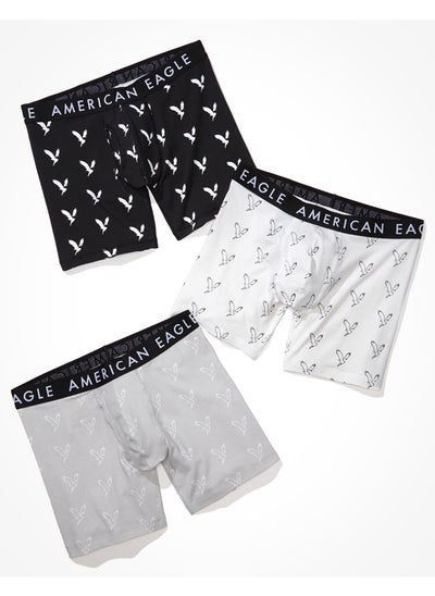 Buy AEO 6" Classic Boxer Brief Multipack in UAE