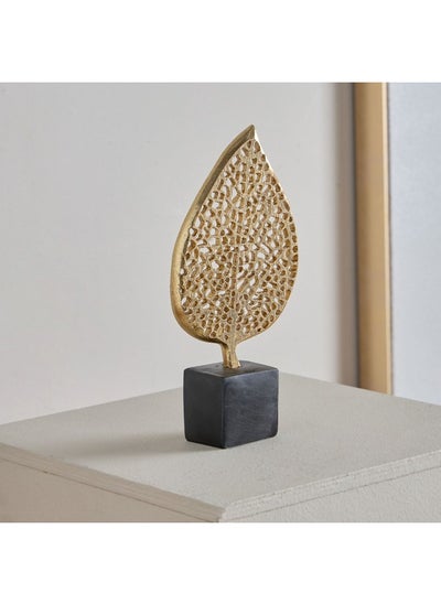 اشتري Wren Polyresin Leaf Decorative Accent 11.5 x 24 x 4.5 cm في السعودية