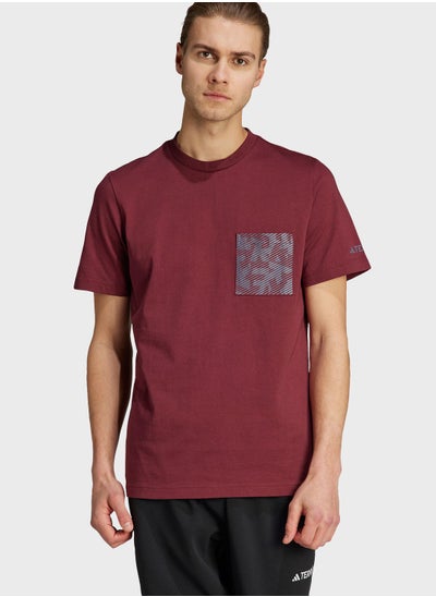 Buy Terrex Graphic Pocket Print T-Shirt in UAE