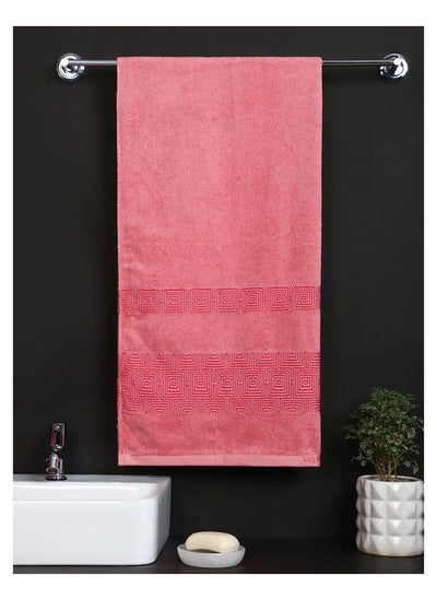 Buy Raymond Home Bath Towel Super Soft 440 GSM Yarn Dyed Pure Cotton 75x150 cm in UAE