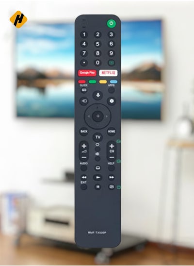 Buy New RMF-TX500P Replaced Voice Remote Control Fit for Sony TV Sub Remote Controller RMF-TX500U RMF-TX510V RMF-TX500T Compatible With Models Series A8H X85G X95G X8000 X8500 X9000 X9500 in Saudi Arabia