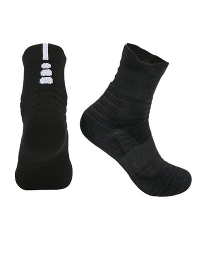 Buy Absorb Sweat and Deodorize Socks for Football Team and Basketball Team 10 Pairs High Quality Socks One Size Fits All in UAE