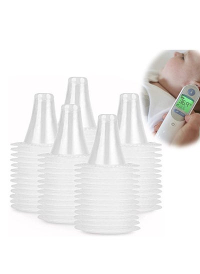 Buy Ear Thermometer Probe Cover Refill Cap Replacement Len Filter Protector Disposable BPA/ Latex Free Clear for All Braun ThermoScan Model 100PCS in UAE