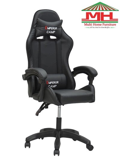 Buy Modern Design Best Executive Gaming Chair (26-BLACK) For Video Gaming Chair For Pc With Fully Reclining Back And Headrest For ADULTS (10 TO 20) Years in UAE