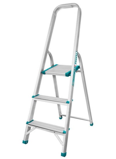 Buy TOTAL Aluminum Ladder 3 Steps THLAD06031 in Saudi Arabia