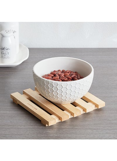 اشتري Wooden Trivet 10 x 1 x 10 cm في الامارات