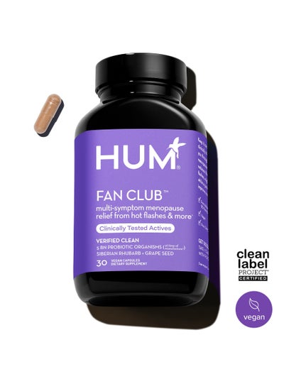 Buy Fan Club Multi-Symptom Menopause Relief From Hot Flashes, Sleep Mood Support And More  30 Vegan Capsules in Saudi Arabia