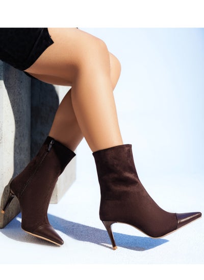 Buy Suede Boot High-Quality B-47-BROWN in Egypt