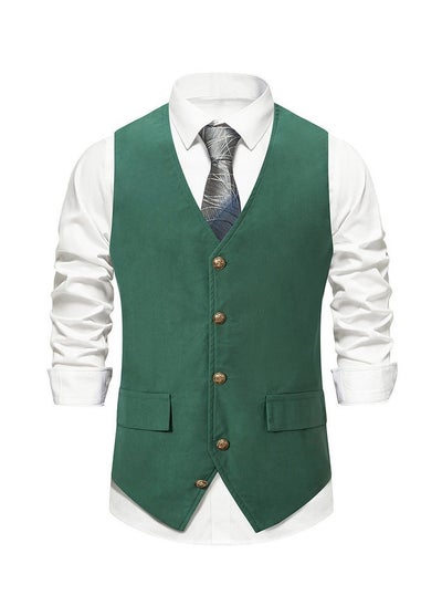 Buy New Fashionable Herringbone Patterned Suit Vest in UAE