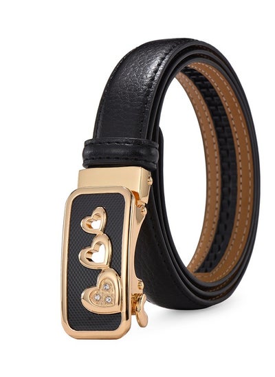 اشتري New Fashion Belt Automatic Buckle For Casual Versatile Decorative Belt في السعودية