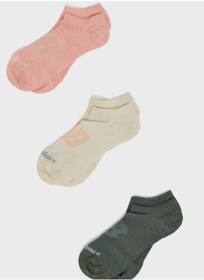 اشتري 3 Pack No Show Socks في السعودية