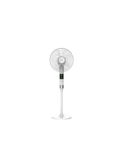 اشتري TORNADO Stand Fan 16 Inch 5 Dice Remote White EFS-360/903GW في مصر