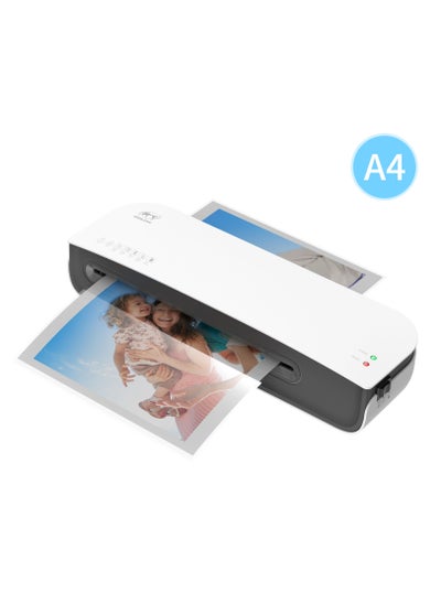 Buy SL289 Desktop Laminator Machine Set A4 Size Hot and Cold Lamination 2 Roller System 9 inches Max Width for A4/A5/A6 in Saudi Arabia