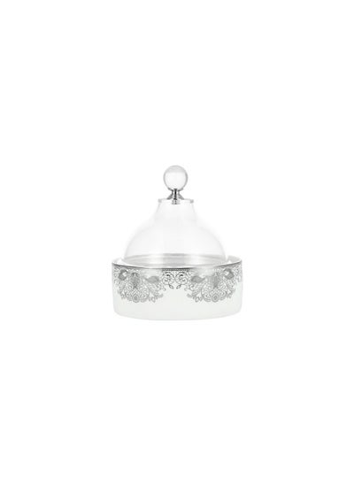 Buy Porcelain Date Bowl Danteel Silver 12.7Cm in Saudi Arabia