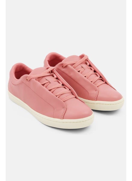 Buy Women Lace up Casual Shoes, Pink in UAE