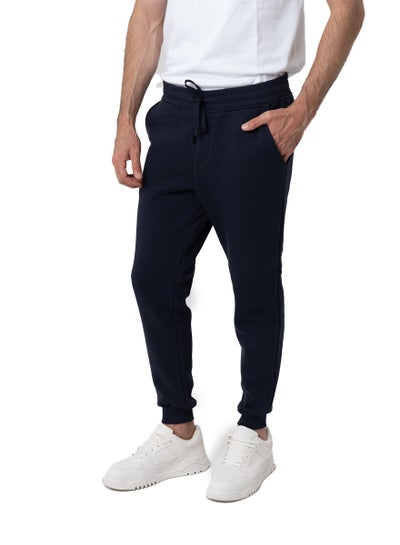 Buy Sweatpants Men's , Melton Cotton Material - Blue in Egypt