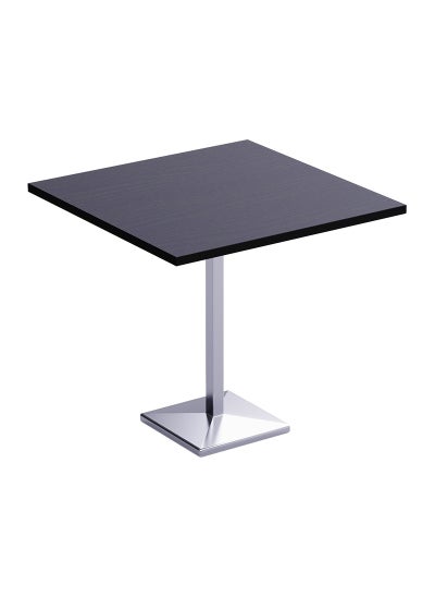 Buy Mahmayi Barra 500X500E-120 4 seater Square Base H105 Bar Table Black in UAE