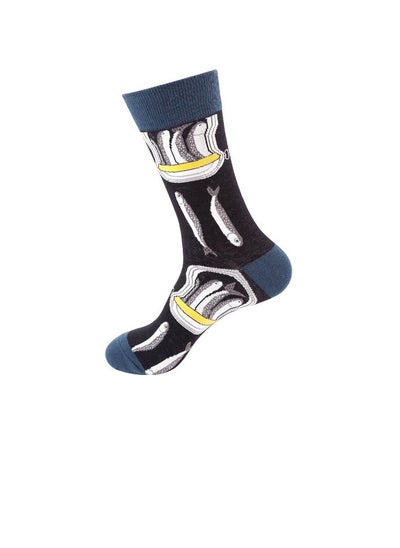 Buy Unisex Absorb Sweat and Deodorize Socks 3 Pairs High Quality Socks One Size Fits All in Saudi Arabia